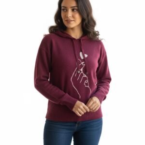 Home cozy women's winter sweater – soft & warm
